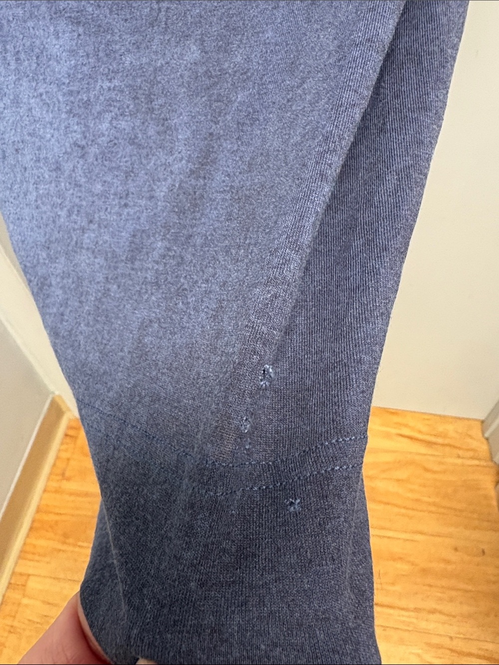 Vivienne Westwood Anglomania Draped Scarf Neck Midi Dress Blue Made in Italy - Picture 13 of 13